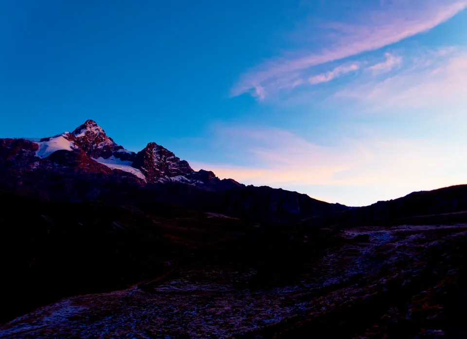 Blue Hour, Junín, Landscape